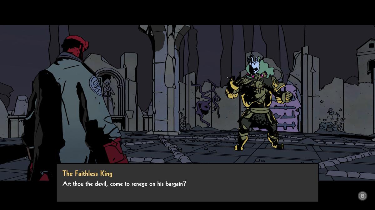 Hellboy Web of Wyrd gameplay preview Gamescom 2023